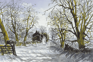 Dentdale Winter Morning Signed Prints